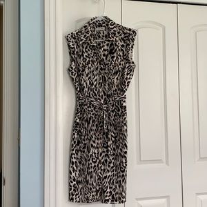 Calvin Klein Animal Print Dress